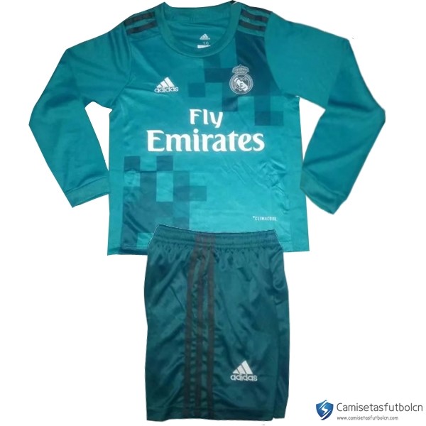 Camiseta Real Madrid Tercera equipo ML Niño 2017-18